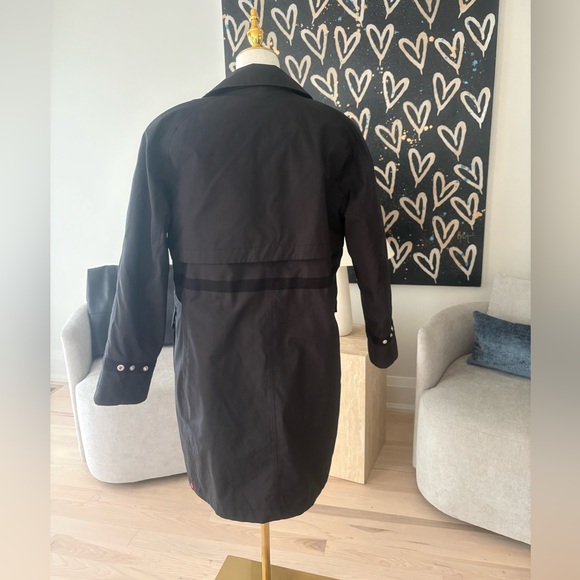 Hunter Black Utility Jacket with Snap Buttons - Picture 2 of 6